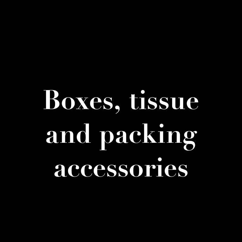 Acid-Free Preservation Boxes & Packing Accessories
