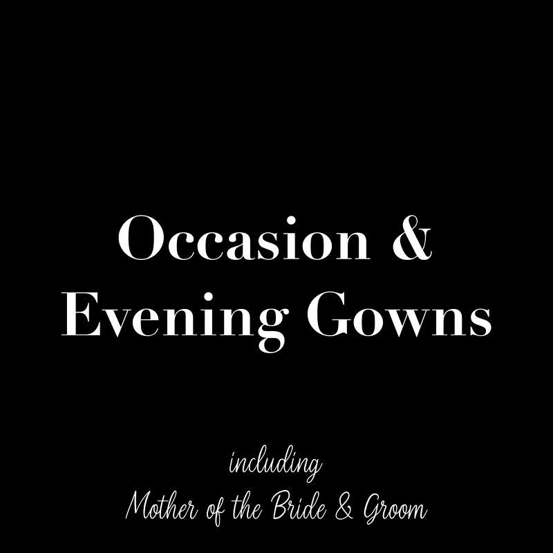 Occasion & Evening Gown Services